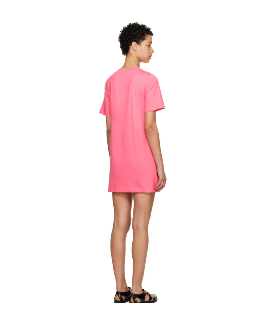Moschino Jersey Dress In Pink