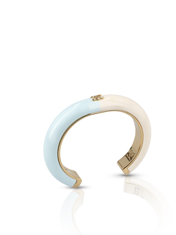 Celine Open Design Bracelet In Yellow