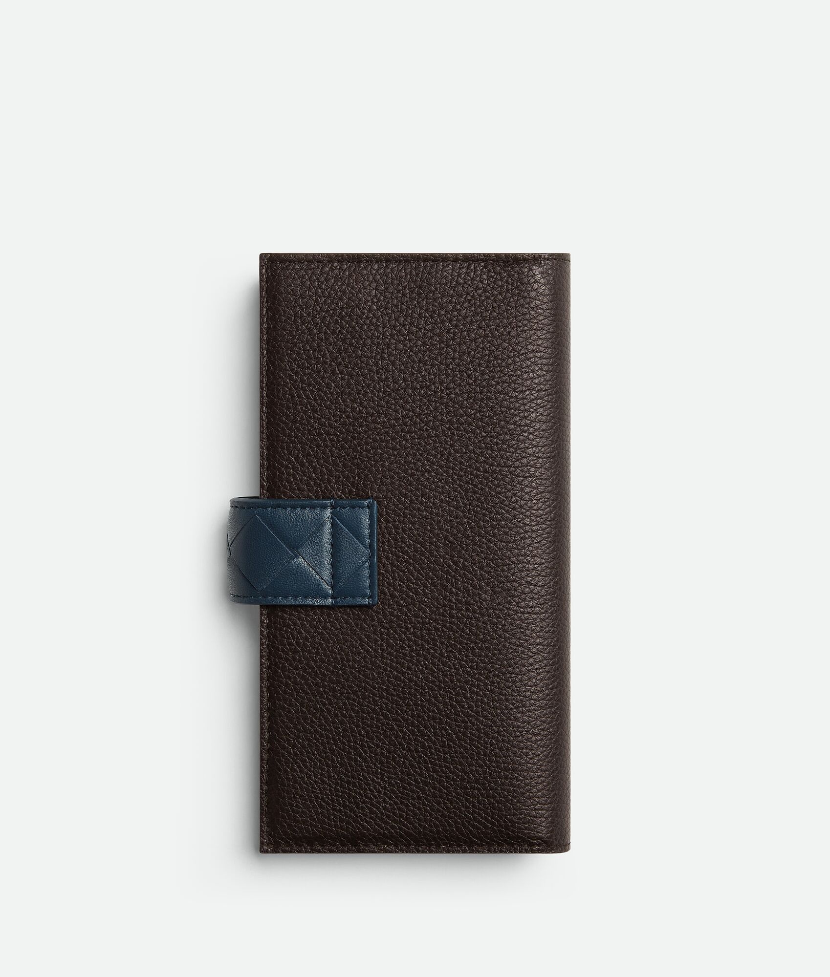 BOTTEGA VENETA TAG LONG WALLET WITH ZIP COIN PURSE