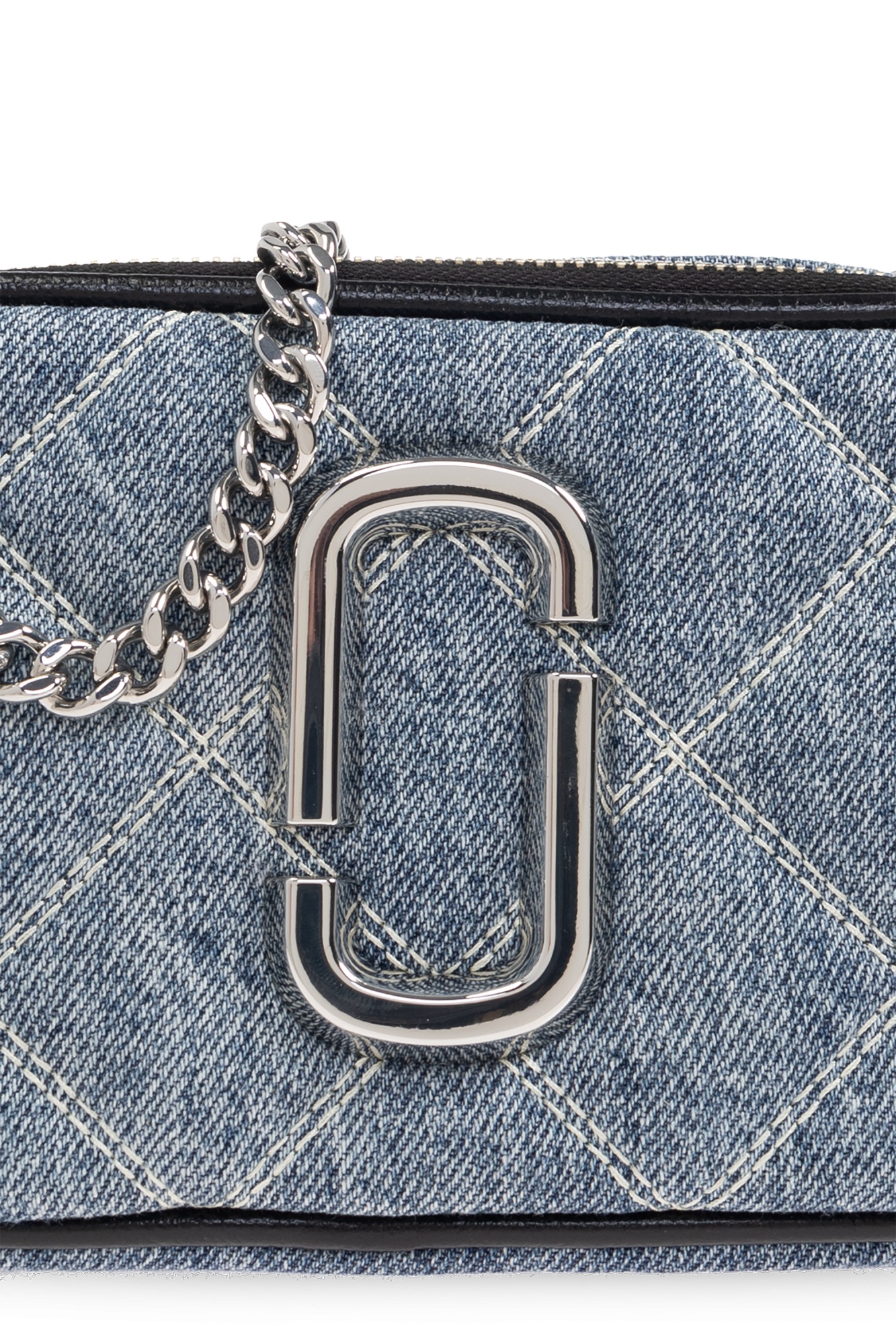 Marc Jacobs The Quilted Denim Softshot Bag