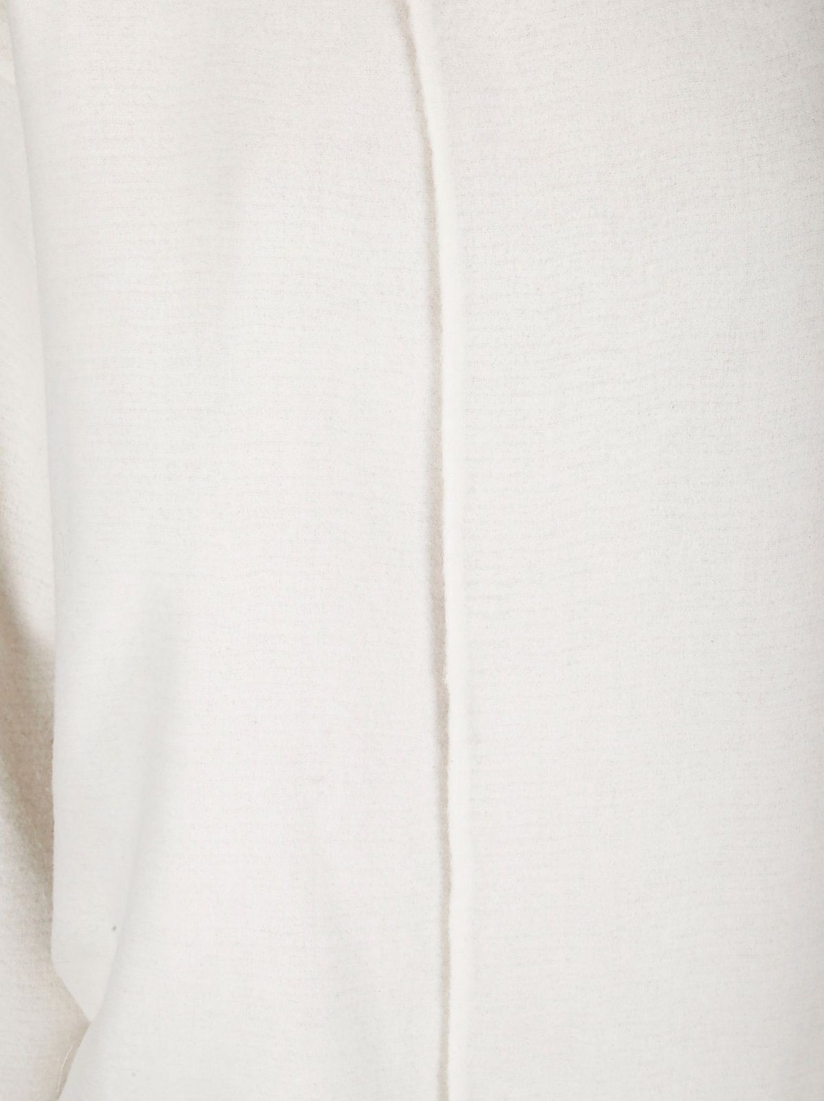Rick Owens Island Straight Hem Jacket In White