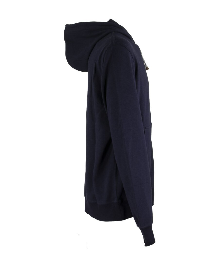 Brunello Cucinelli Drawstring Hooded Sweatshirt In Black