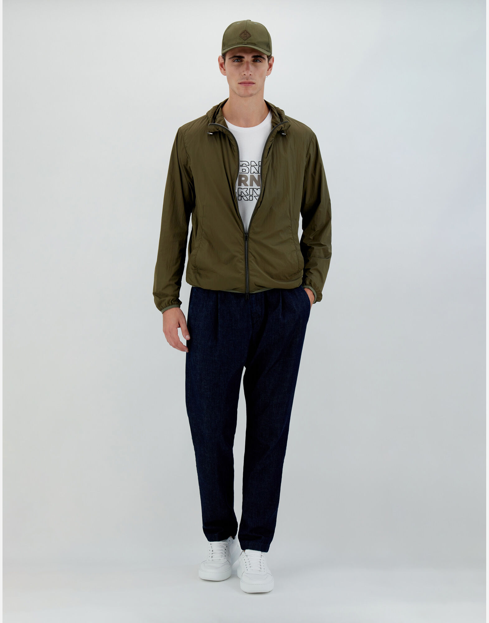 Herno Ultralight Matt Bomber Jacket In Black