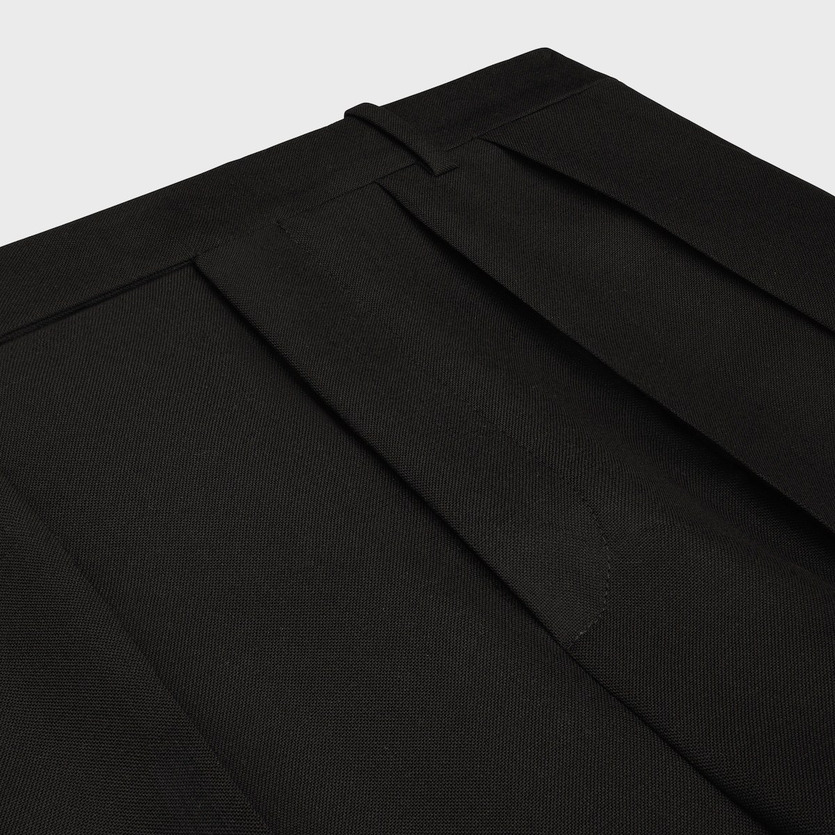 Celine Belt-loop Casual Pants In Black