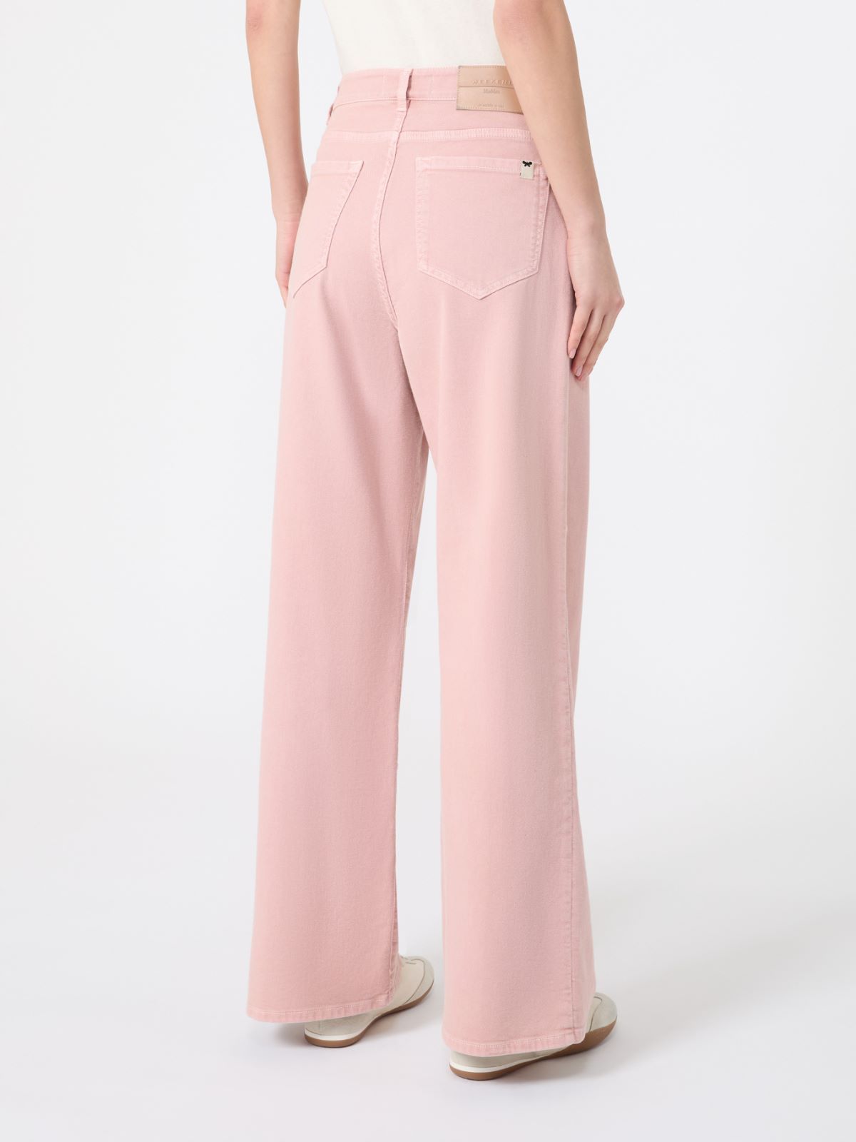 Weekend Max Mara Womens Medina Long Trouser Jeans In Pink