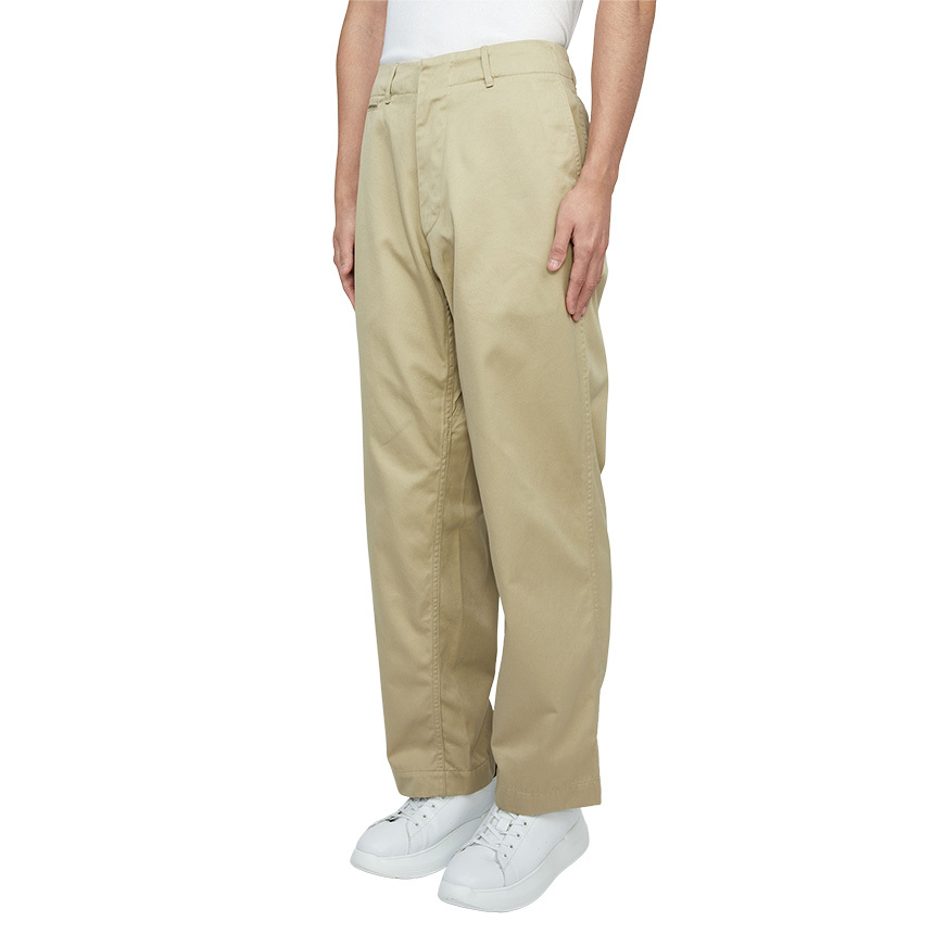 Nanamica Concealed-fastening Straight Trousers In Green