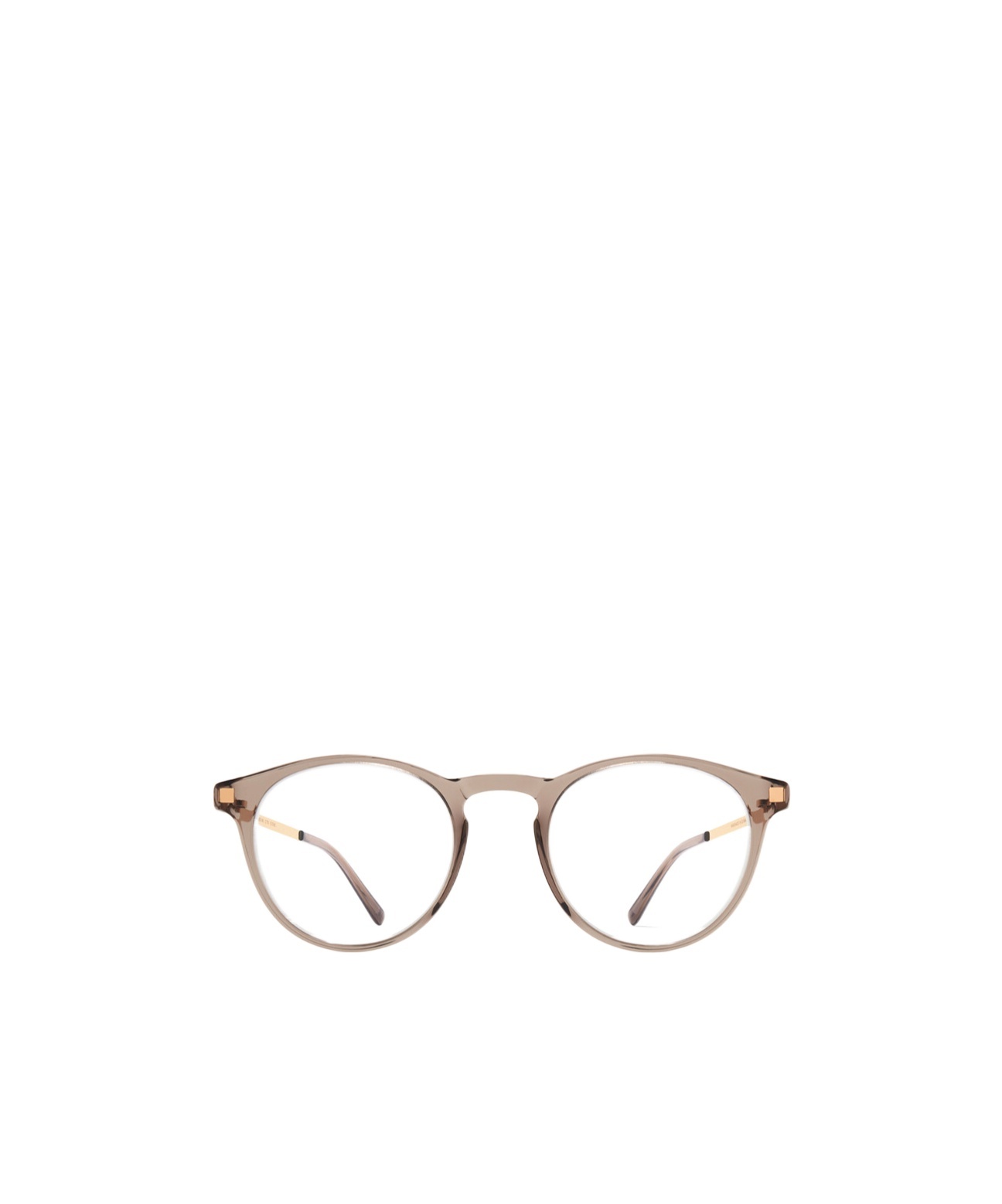 Mykita Round Frame Flat Mirror In Nude
