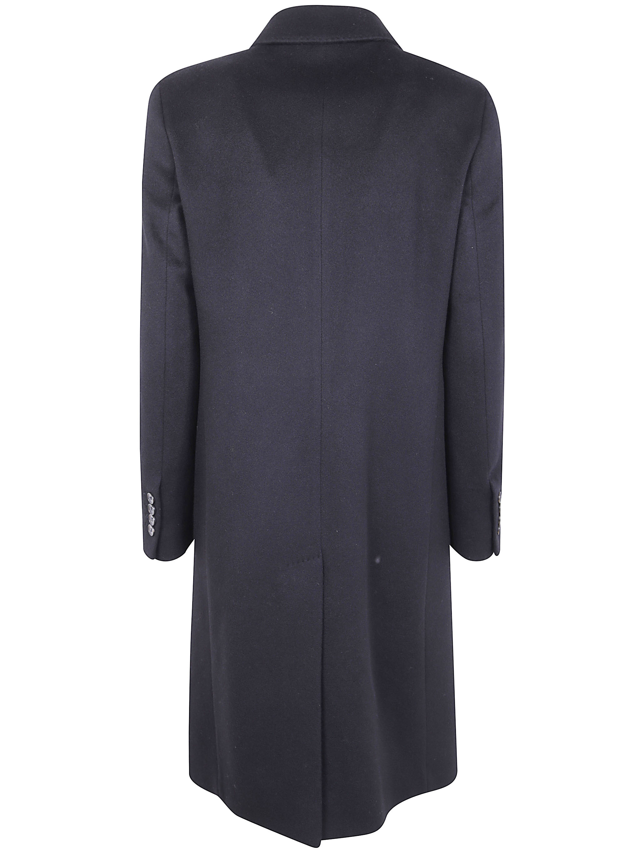 Seventy Notched-lapel Coat In Blue
