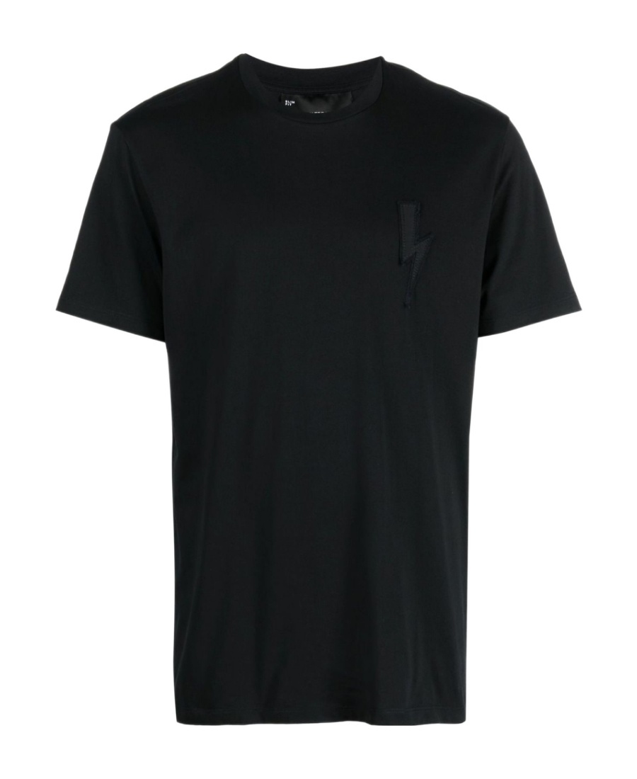 Neil Barrett Thunderbolt-motif T-shirt In Black