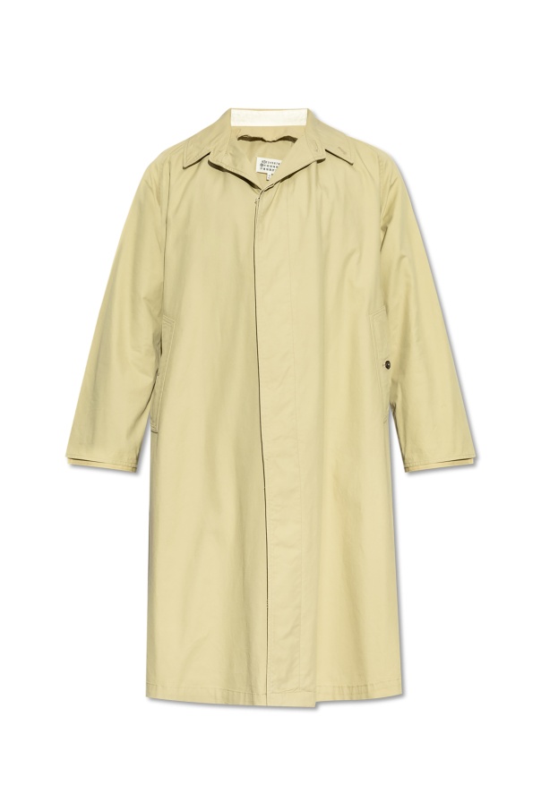 Maison Margiela Trench Coat In Nude