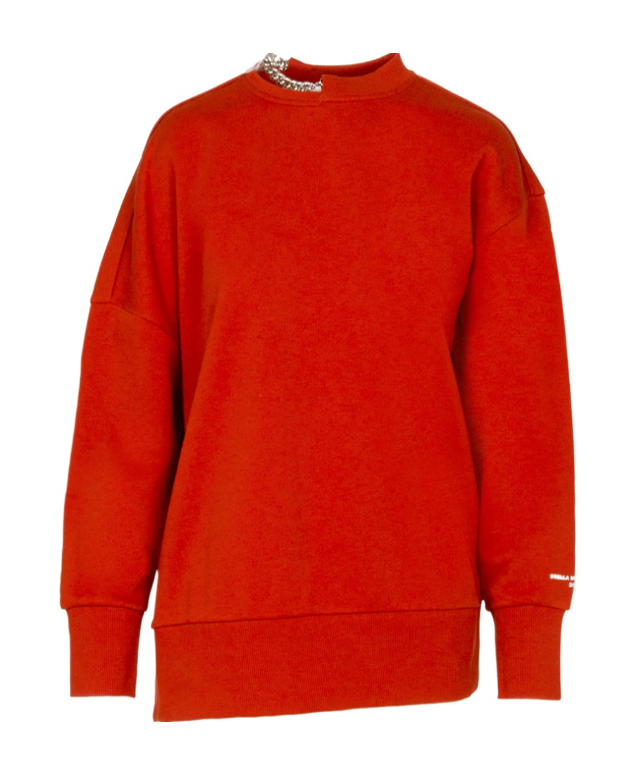 STELLA MCCARTNEY STELLA MCCARTNEY FALABELLA CHAINED CREWNECK SWEATSHIRT