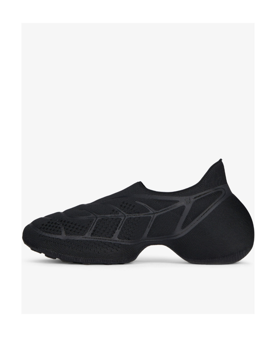Givenchy Giv Tk-360 Plus Black Stretch-knit Sneakers In Black