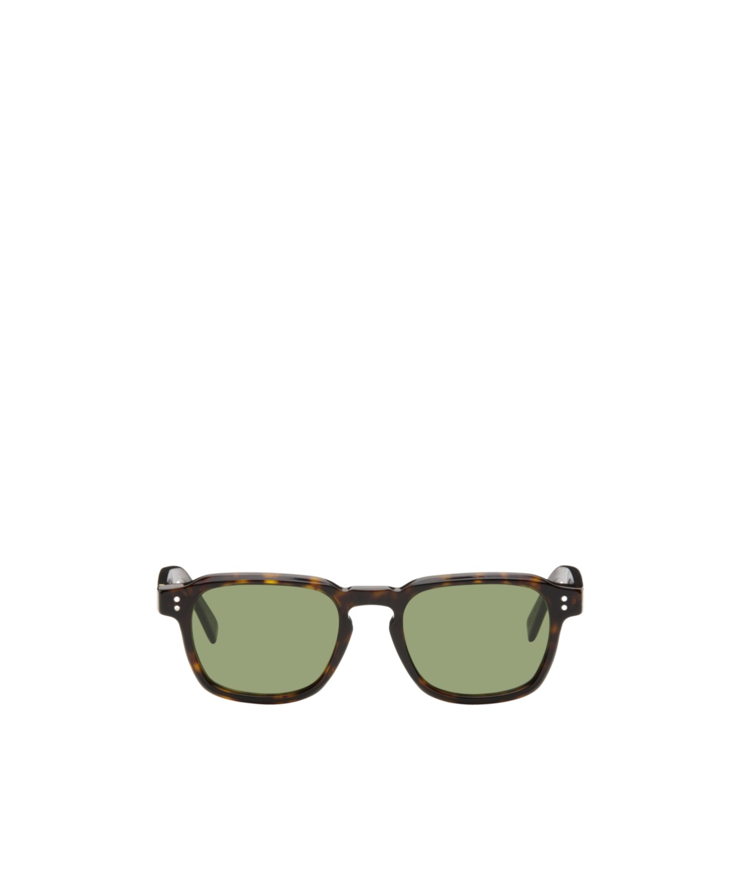 RETROSUPERFUTURE TORTOISESHELL-EFFECT SQUARE SUNGLASSES