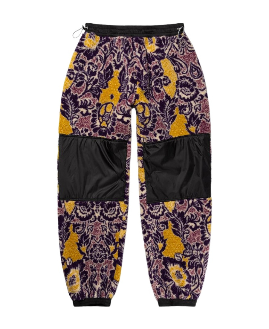 Aries Floral-print Track-pants In Black