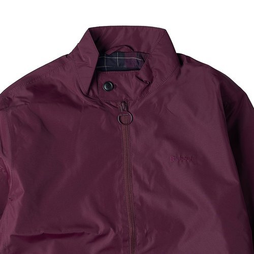 Shop Barbour Long-sleeved Casual Jacket In Red