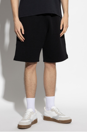 Ami Alexandre Mattiussi Drawstring Shorts In Black