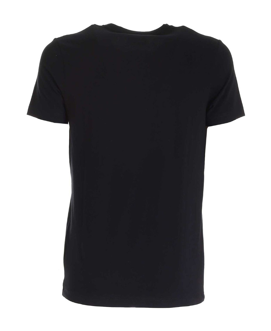 Dondup Basic T-shirt In Black In Black