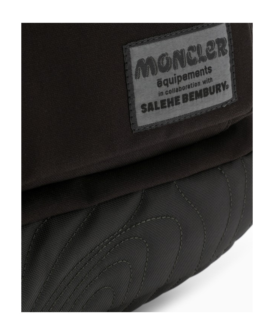 Moncler X Salehe Bembury Zipper Backpack In Gray