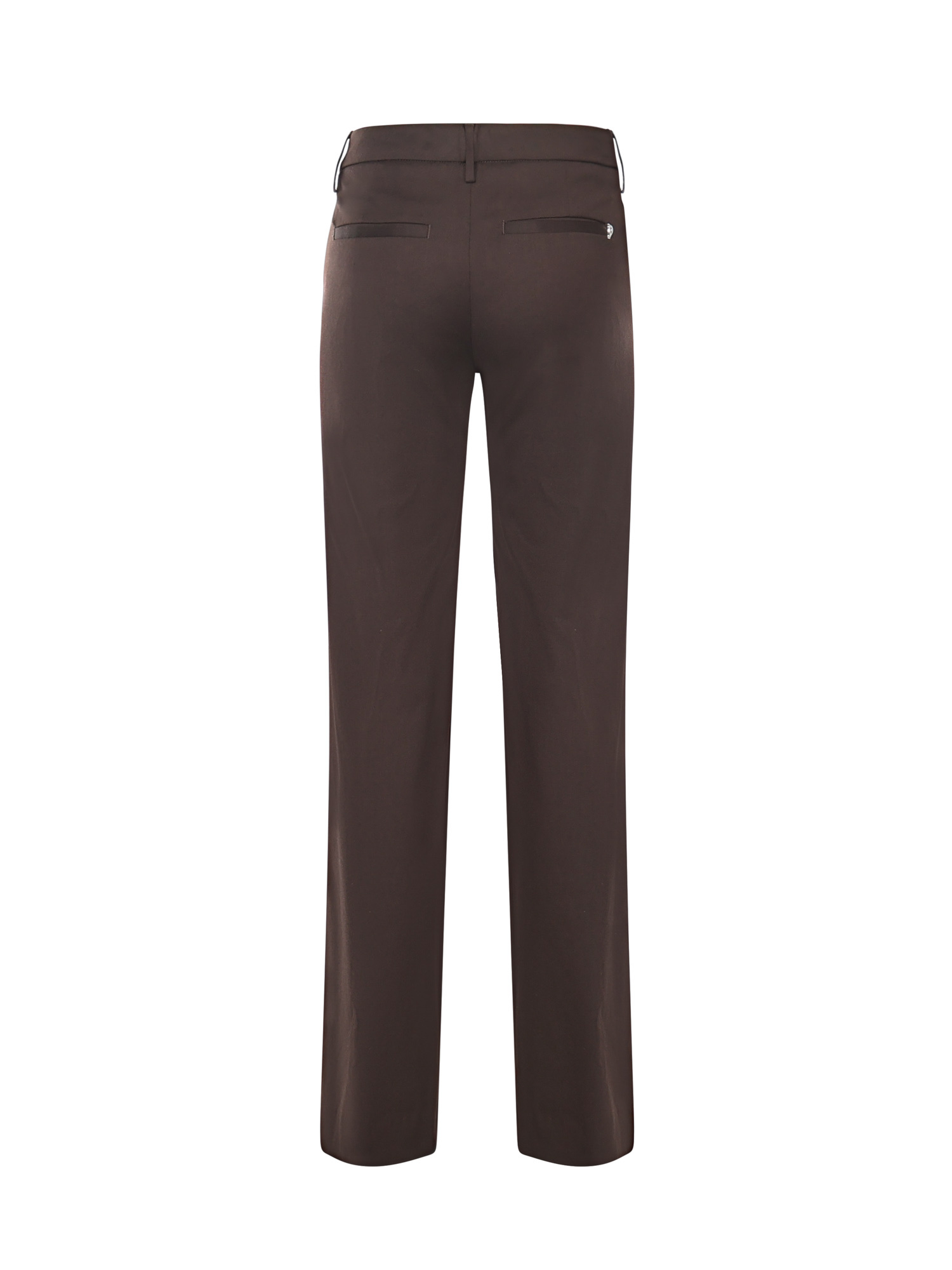 Dondup Flora Regular-fit Pants In Black