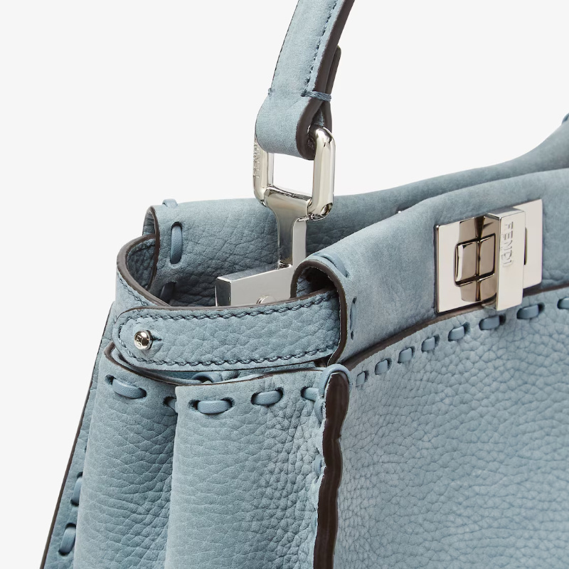 Fendi Peekaboo Mini In Blue