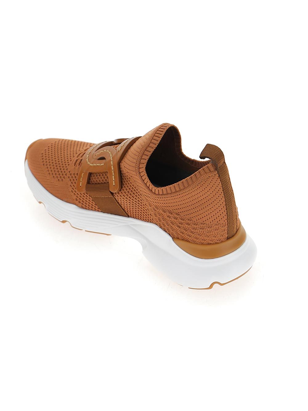 Tod's Chain-link Detail Slip-on Sneakers In Brown