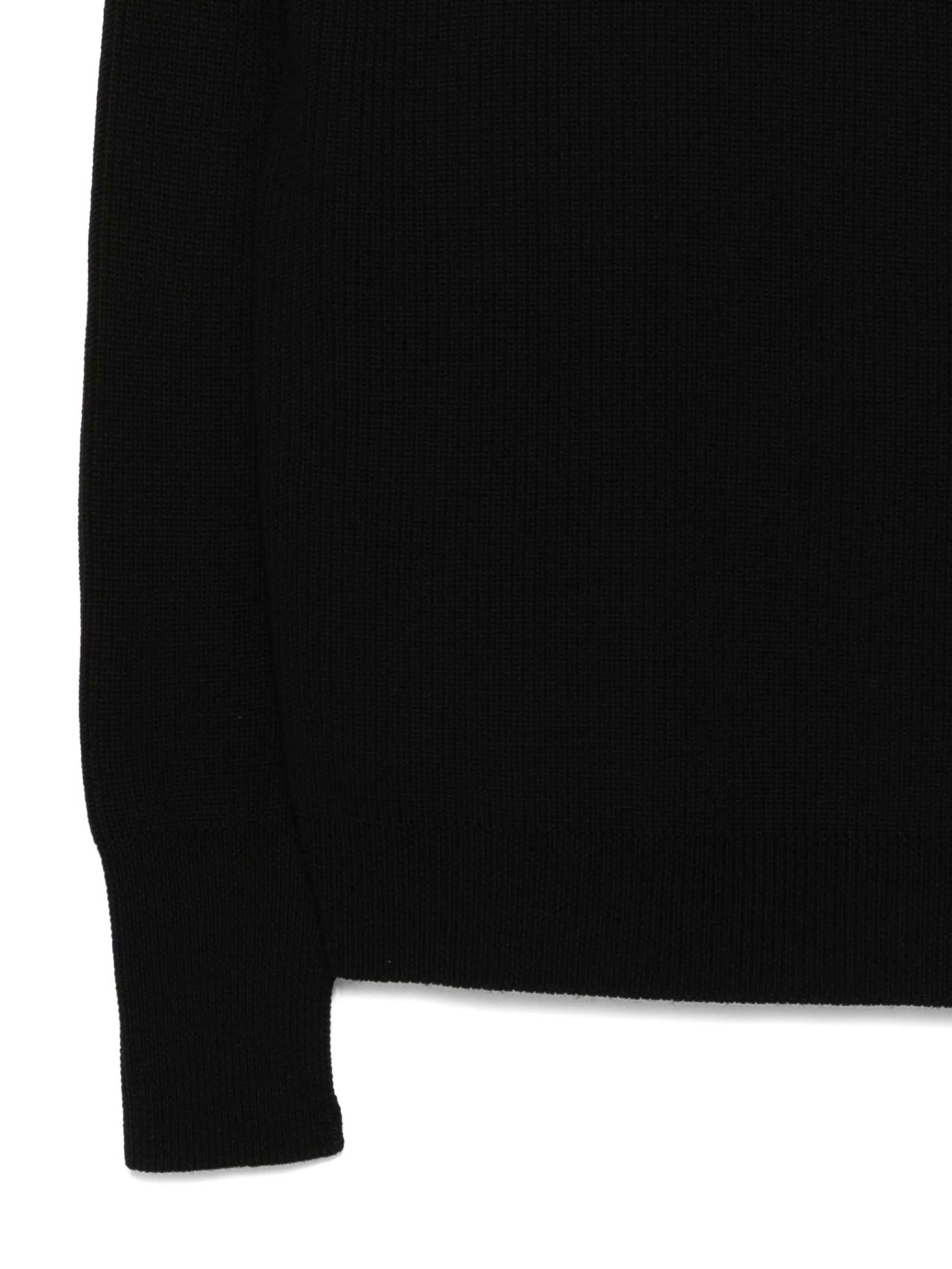 Barena Venezia Ribbed Crew-neck Sweater In Black