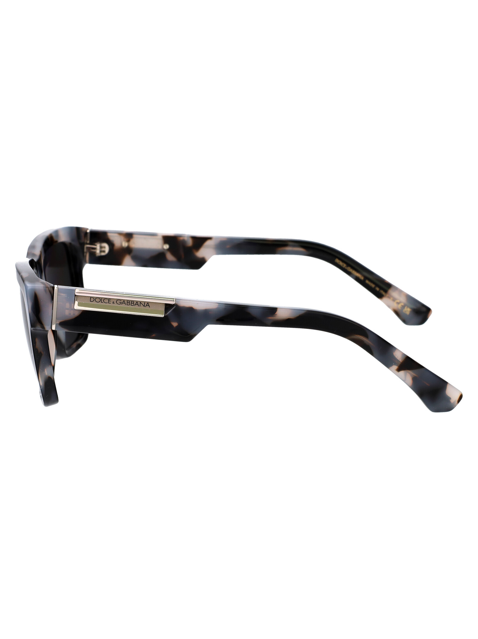 Dolce & Gabbana Dolce Gabbana Eyewear Square Frame Sunglasses In Black