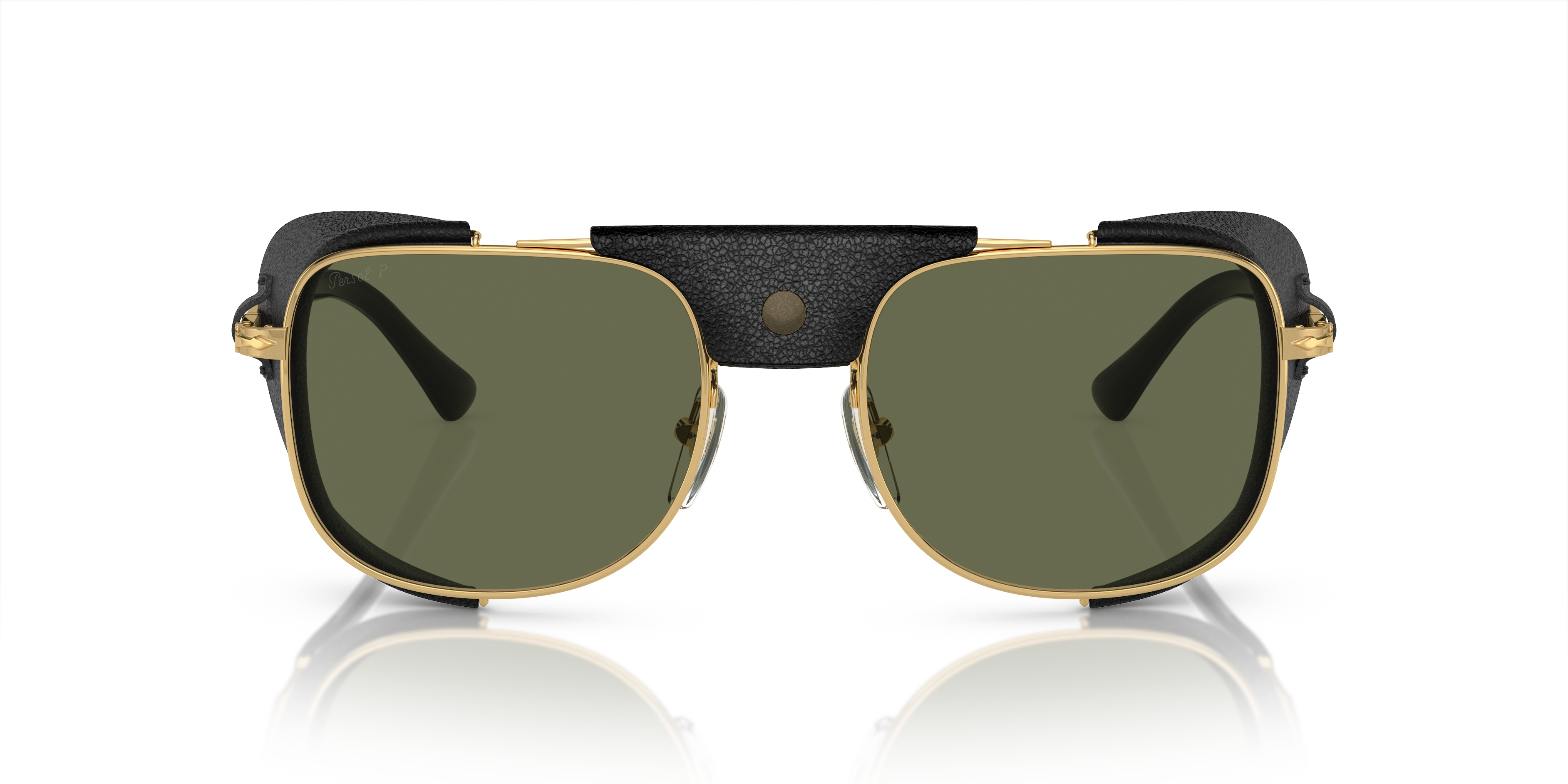 Persol Pilot-frame Sunglasses In Green