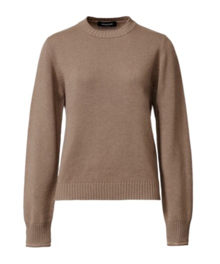 Fabiana Filippi Crew Neck Sweater In Brown