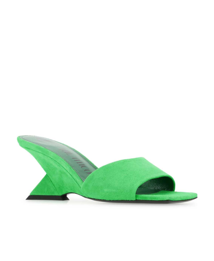 Attico Cheope 60 Mule In Green