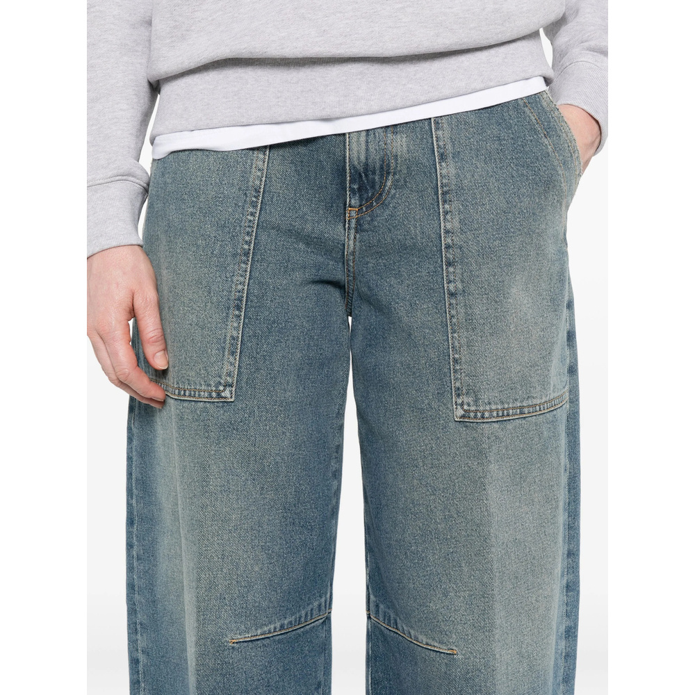 Closed Fade Details Jeans Leggings In Blue