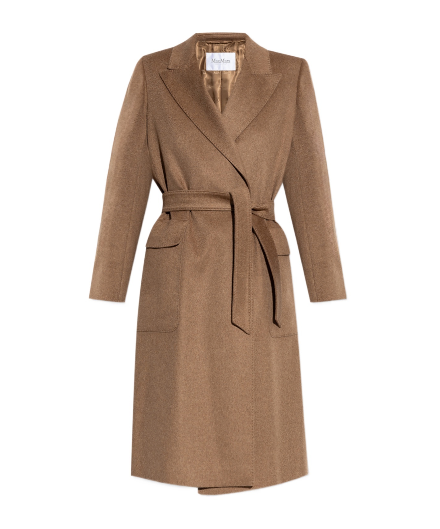 Max Mara Maxmara Teddy Bear Icon Coat Camel In Brown