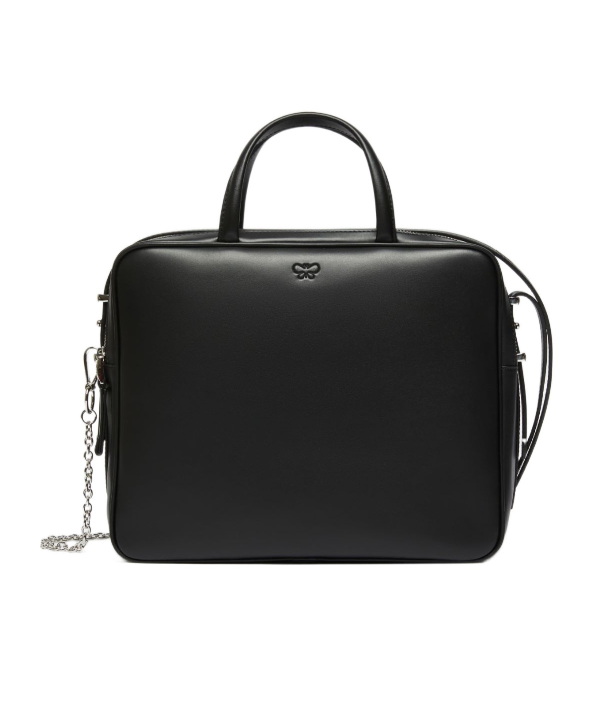 Weekend Max Mara Large Zipper Shoulder Bag In Black