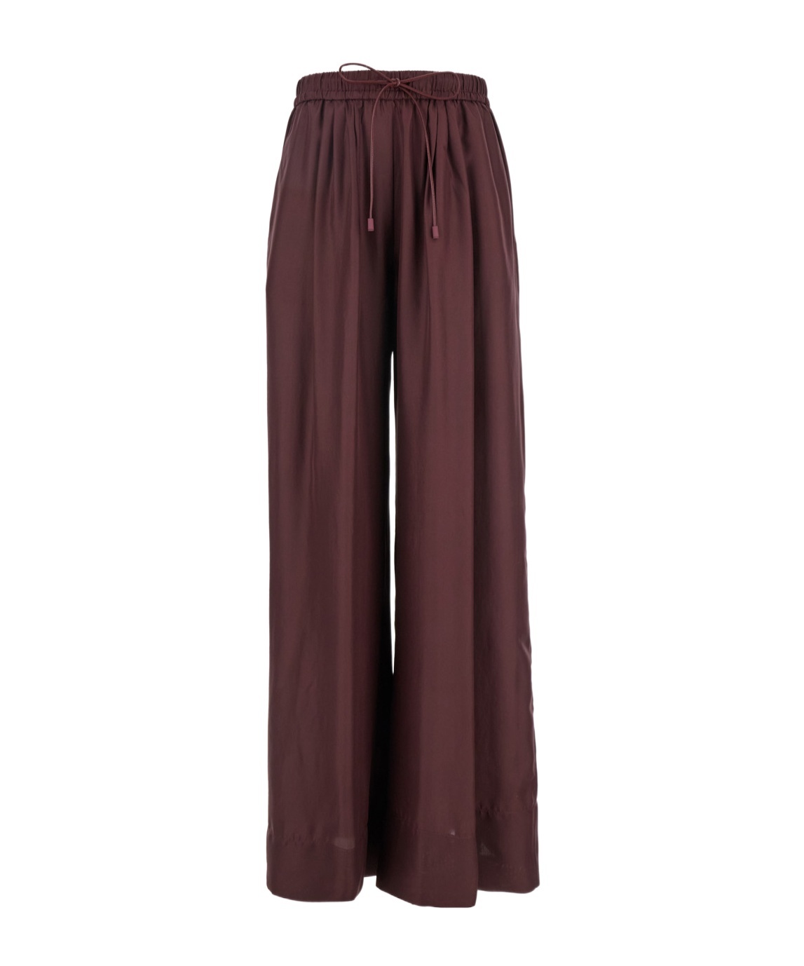 FORTE FORTE ELASTICATED WIDE-LEG TROUSERS