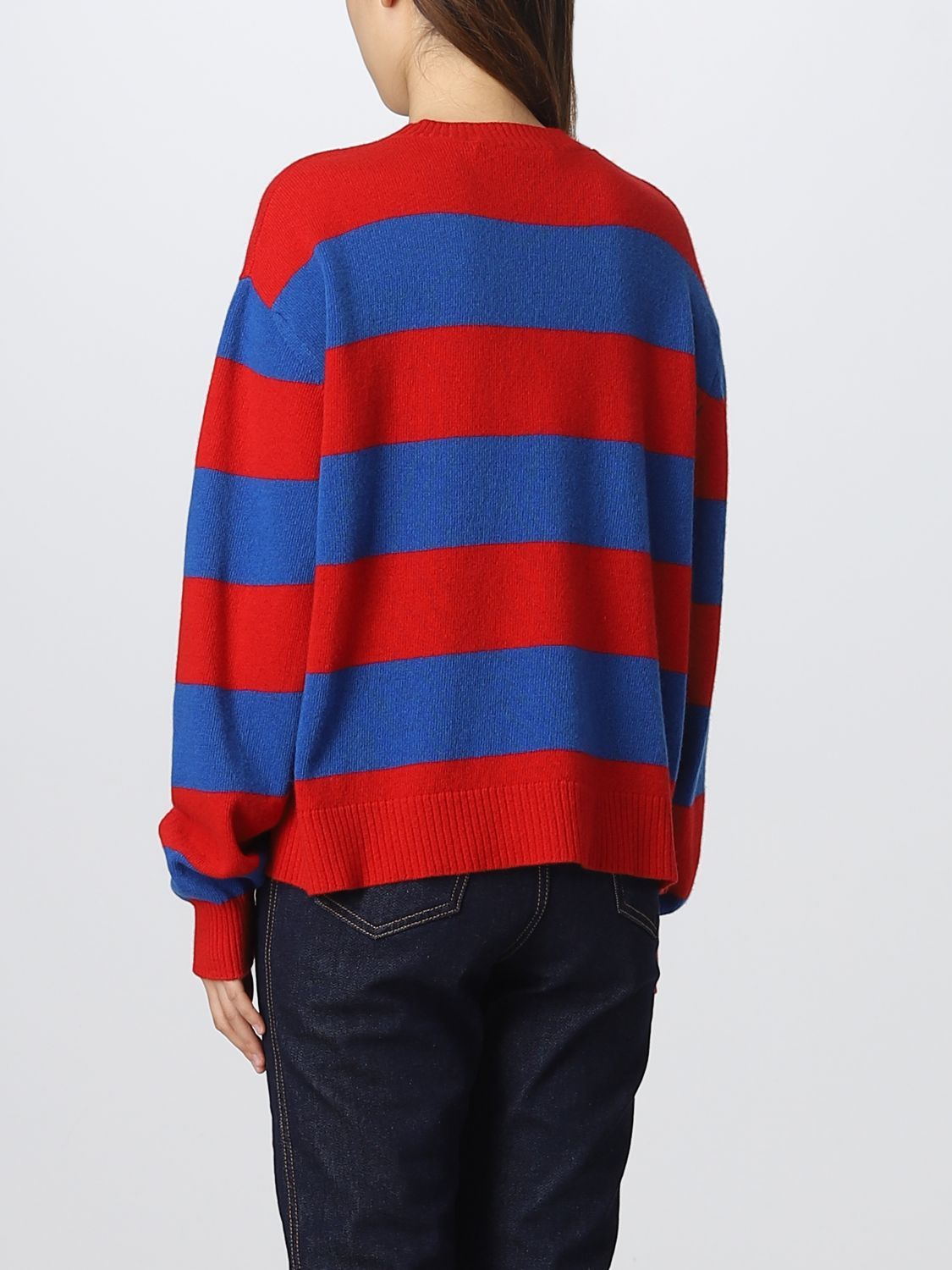 Philosophy Di Lorenzo Serafini Round-neck And Long-sleeved Sweater In Multi