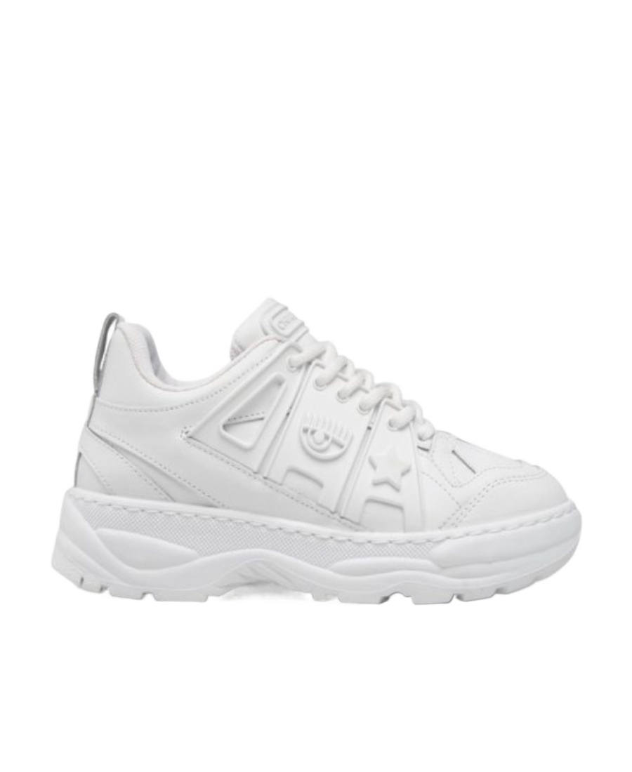 CHIARA FERRAGNI CHIARA FERRAGNI EYE-STAR LACE-UP SNEAKERS