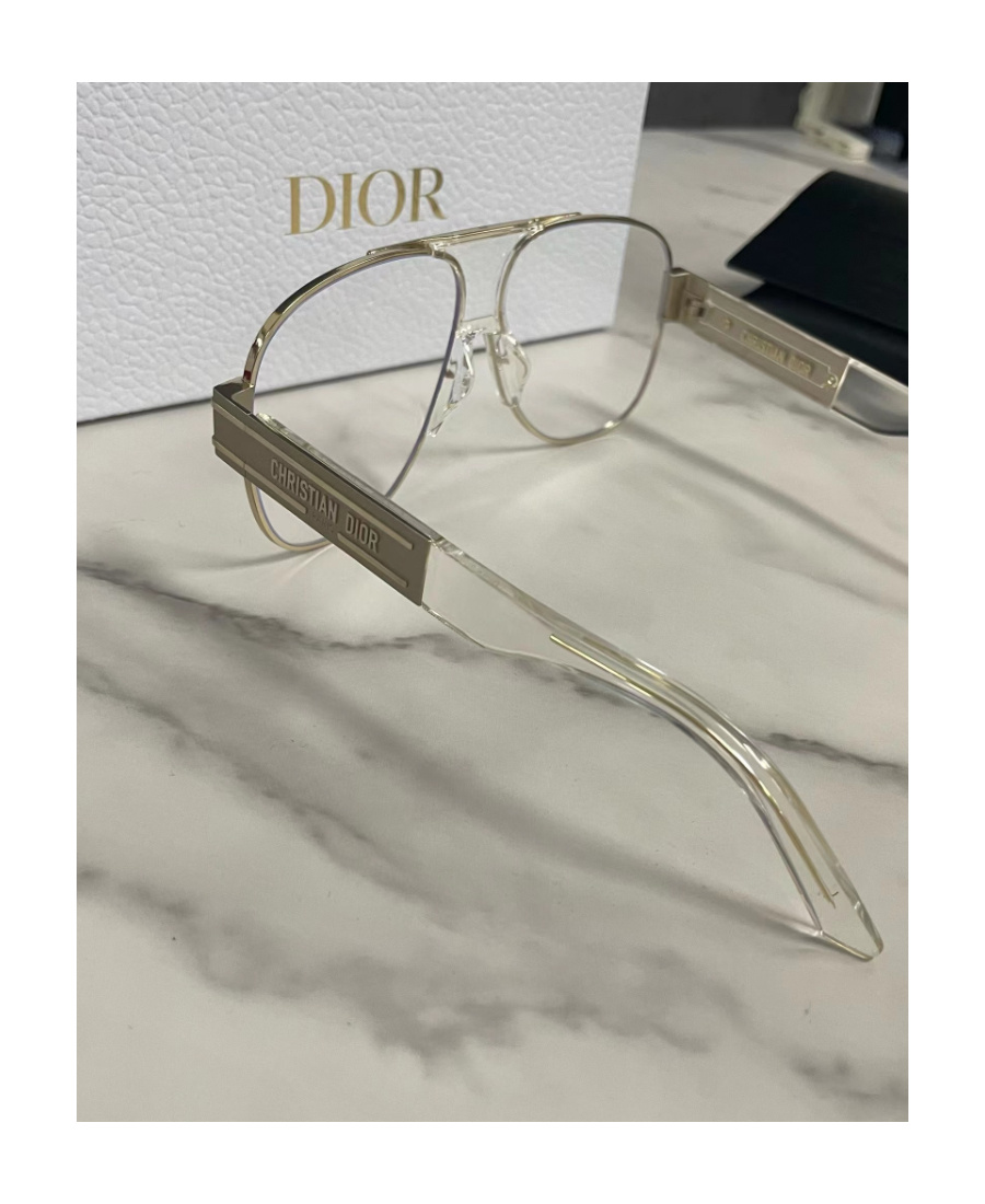 Dior Logo Flat Mirror In Multicolor