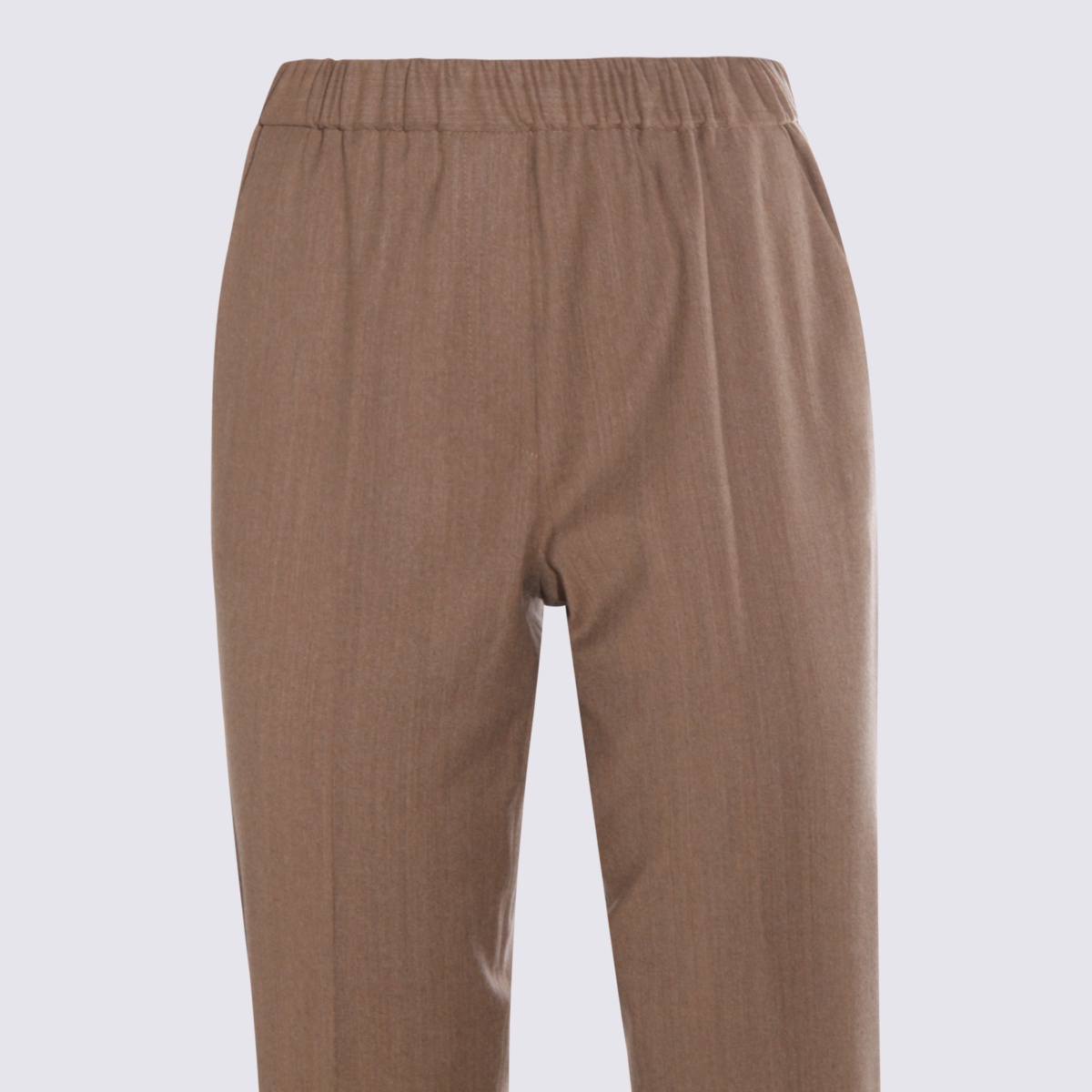Antonelli Trousers Light And Natural In Brown