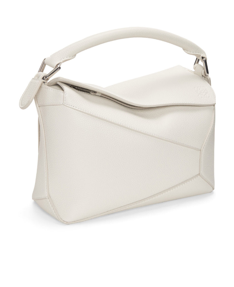 Loewe Puzzle Edge Monochrome Bag In White