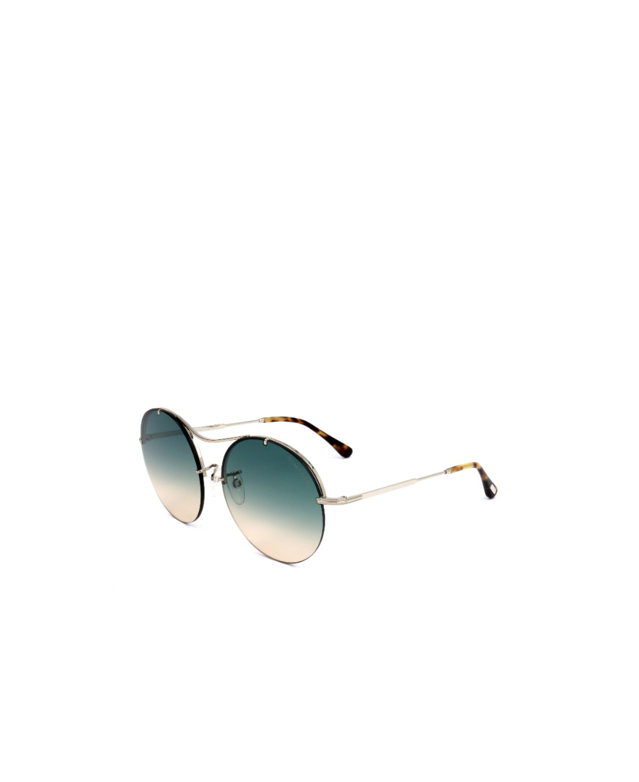 Tom Ford Logo Sunglasses In Multicolor