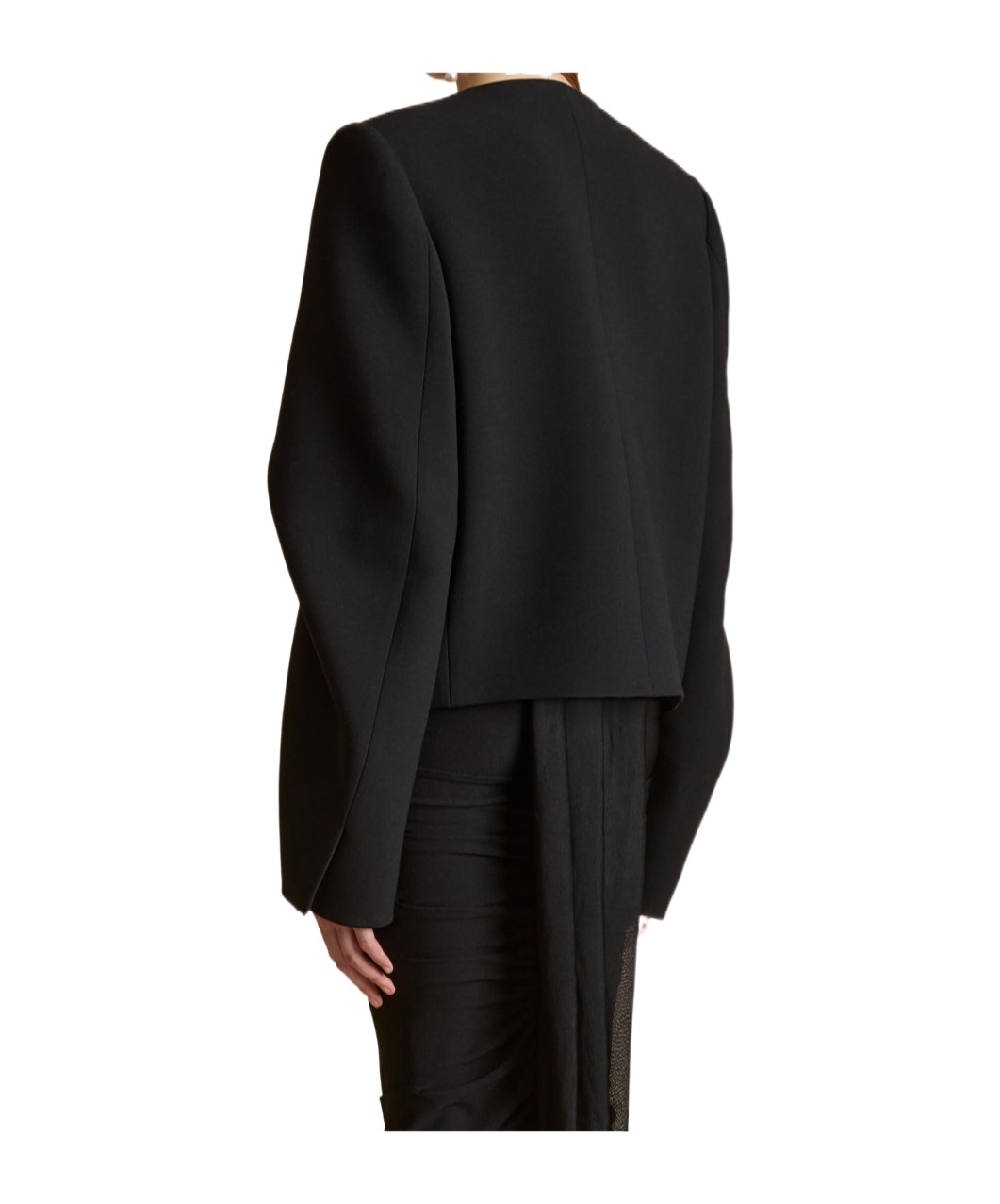 Khaite Black Darlman Jacket In Black