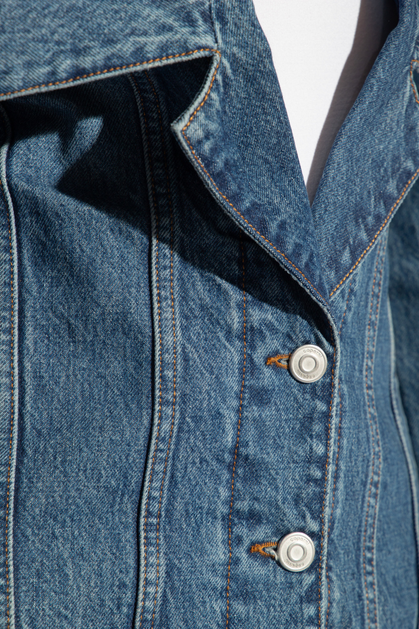 Coperni Denim Jacket In Blue