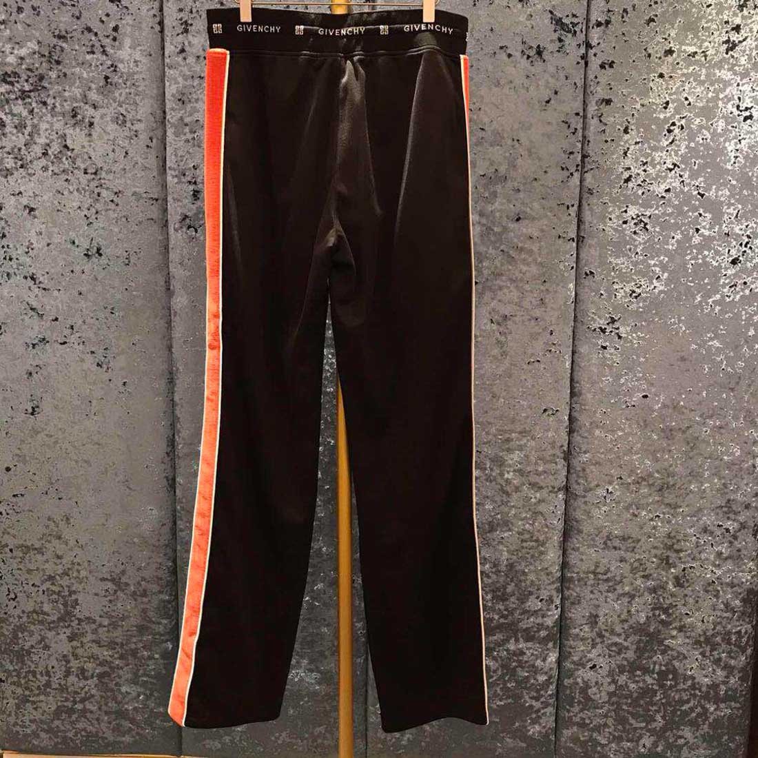 Givenchy Side-striped Sweatpants In Black