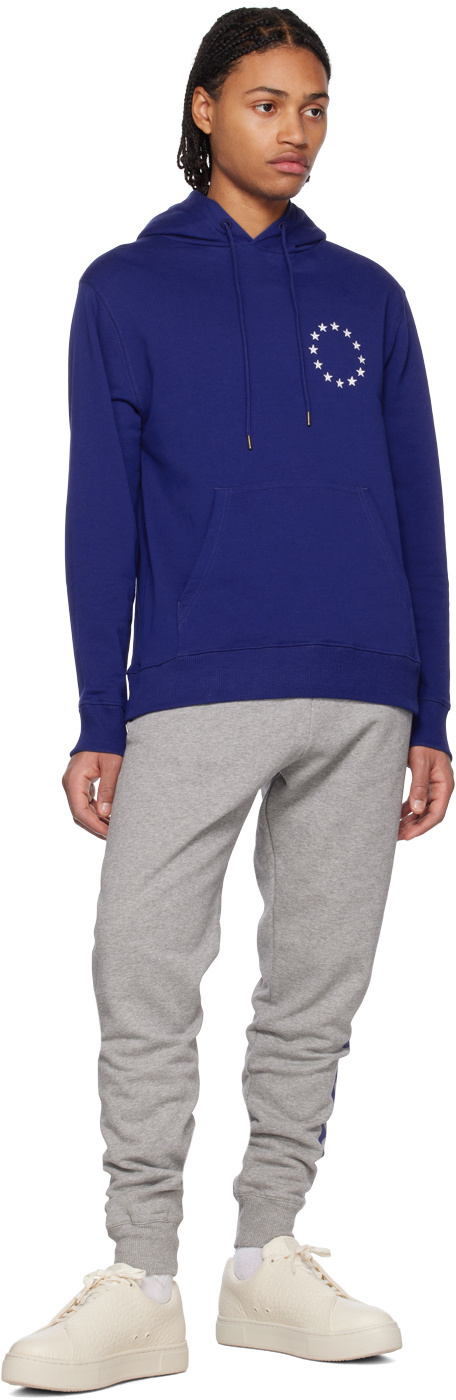 Etudes Studio Blue Klein Hoodie In Blue