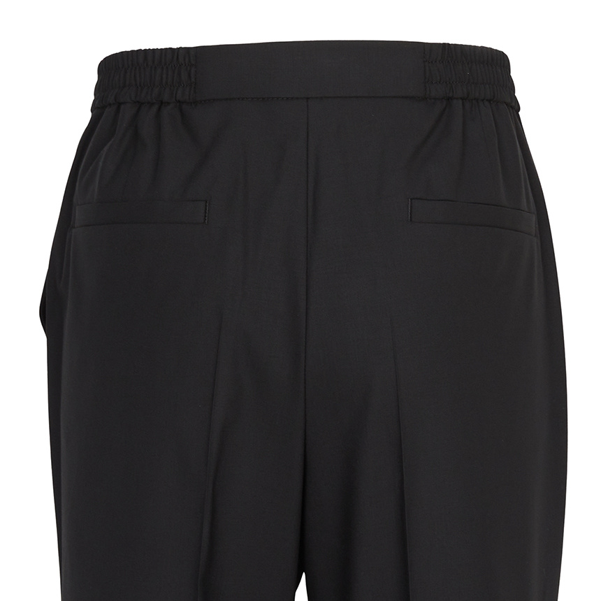 Hugo Boss Tapered Trousers In Black