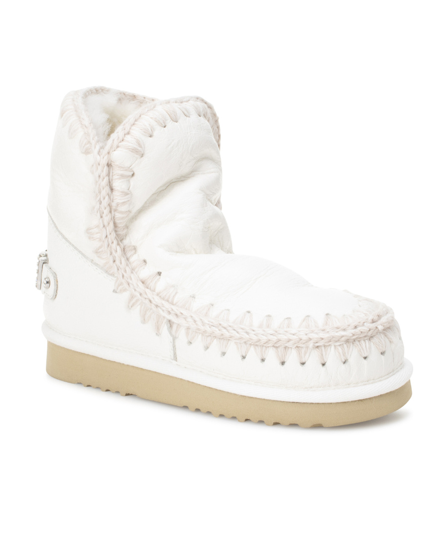 Mou Eskimo Ankle Boots In White