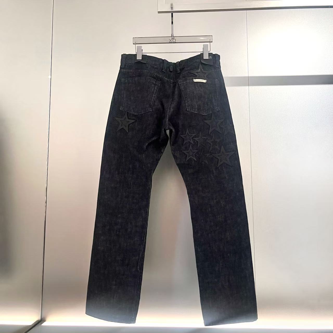 Chrome Hearts Belt Loop Jeans In Black