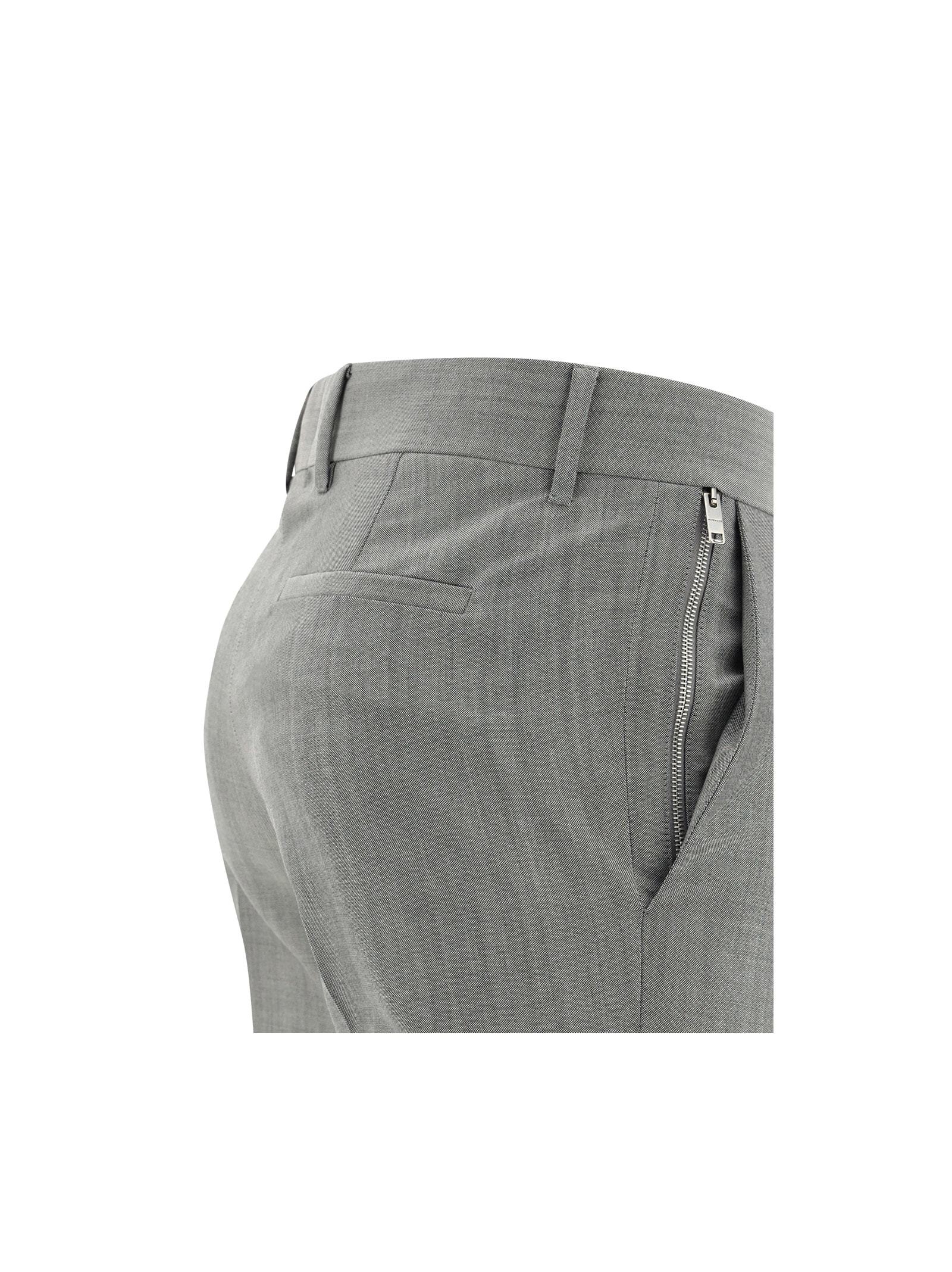 Givenchy Classic Casual Trousers In Gray