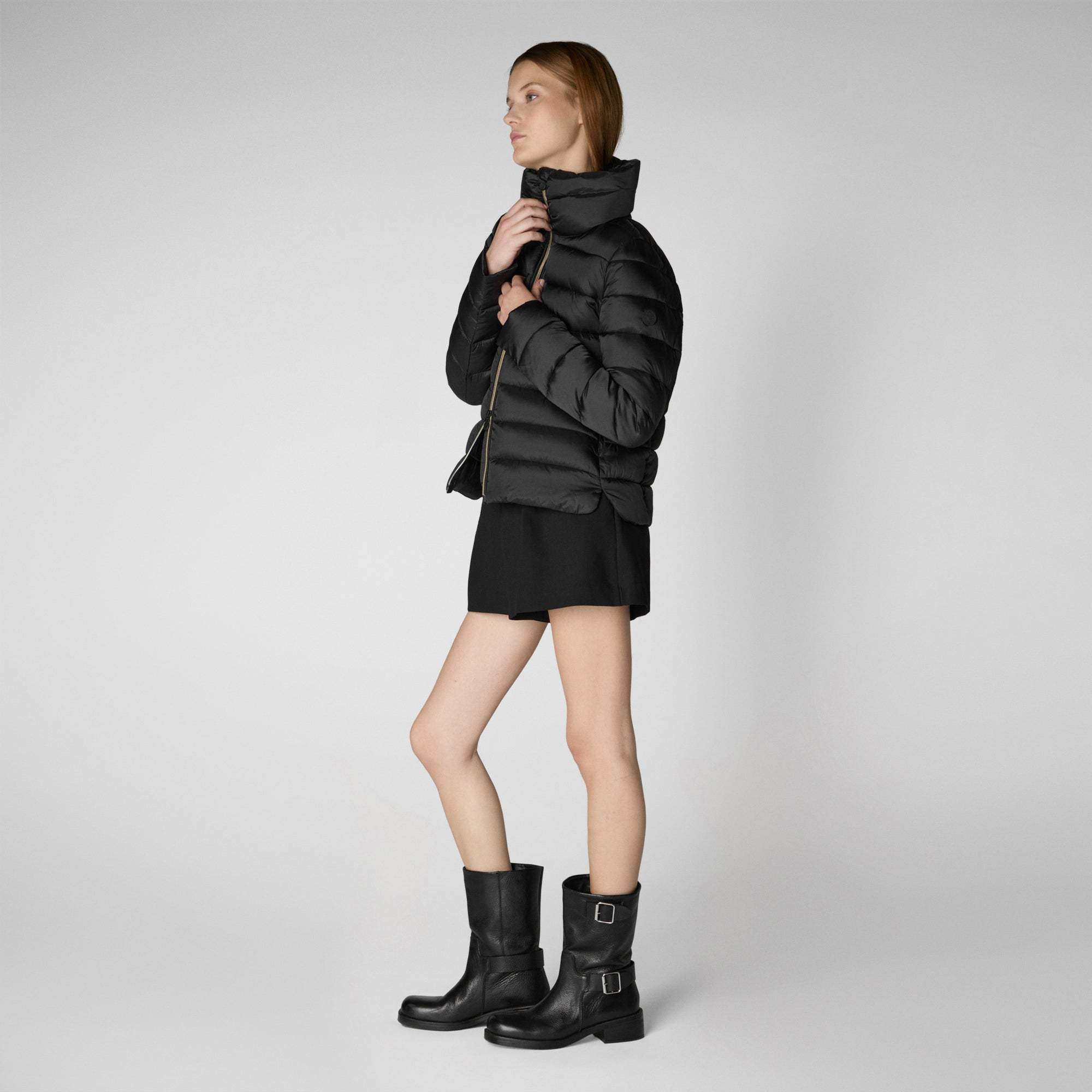 SAVE THE DUCK LONG-SLEEVED QUILTED COTTON CLOTHES