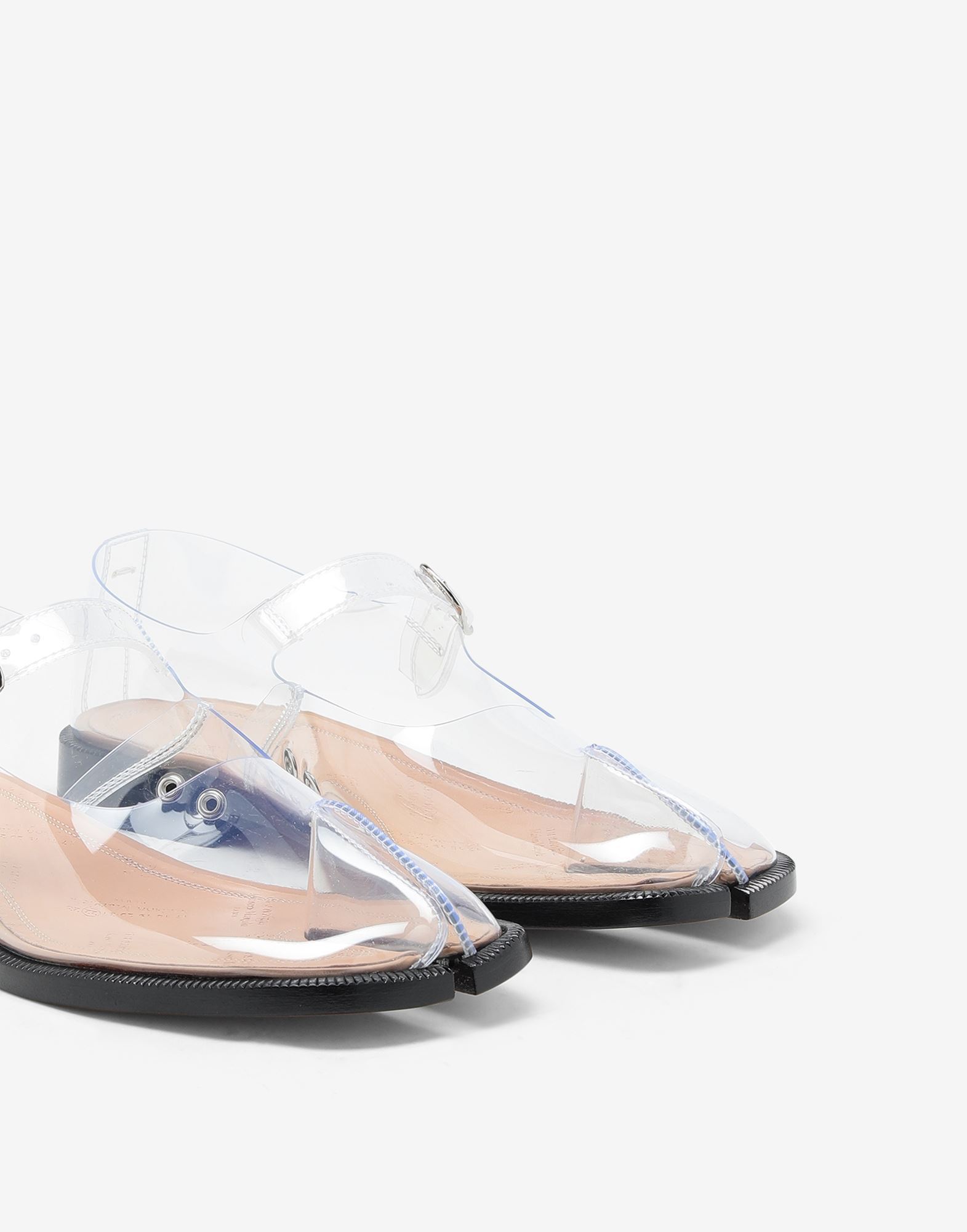 MAISON MARGIELA SHEER TABI-TOE SANDALS